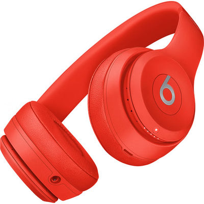 Beats Solo 3 Wireless Headphone - Citrus Red