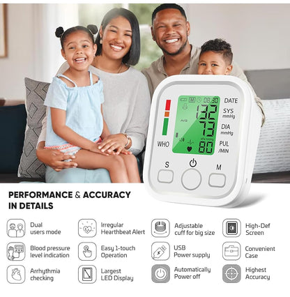 Automatic Digital Arm Blood Pressure Monitor