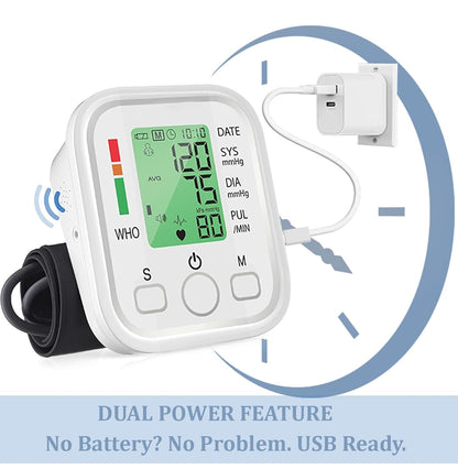 Automatic Digital Arm Blood Pressure Monitor