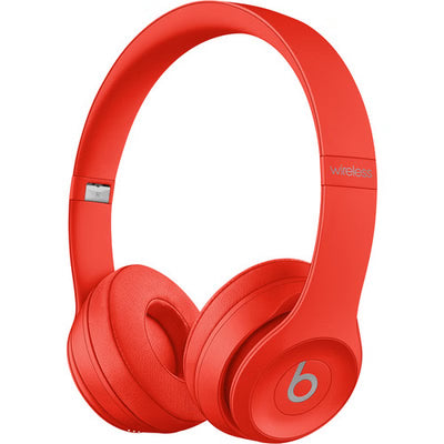Beats Solo 3 Wireless Headphone - Citrus Red