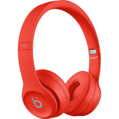 Beats Solo 3 Wireless Headphone - Citrus Red