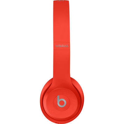 Beats Solo 3 Wireless Headphone - Citrus Red